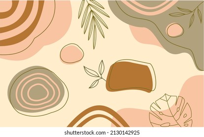 Trendy editable template for social network stories, vector illustration. Background design for social media.