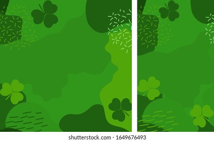 Plantilla de tendencia editable para historias en redes sociales para el Día de San Patricio. Fundamentos del diseño de los medios sociales.
