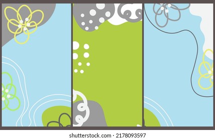 Plantilla de moda editable para historias de redes sociales, ilustración vectorial. Antecedentes de diseño para medios sociales.