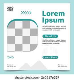 Trendy editable template for social networks stories and posts.