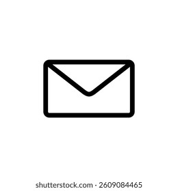 Trendy Envelope Icon Vector Template
