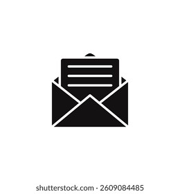 Trendy Envelope Icon Vector Template