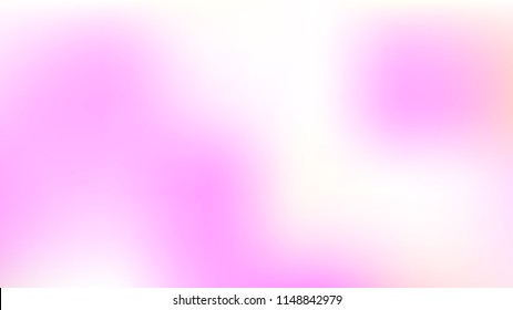 Trendy Fairytale Holographic Vector Background. Dreamy Vibrant Pink, Purple Mesh Gradient Overlay. Fantasy Holographic Iridescent Pearlescent Wallpaper. Cosmic Horizontal Poster or Banner Background.