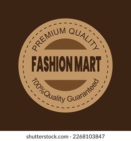 trendy Fashion logo, new brown icon vector design