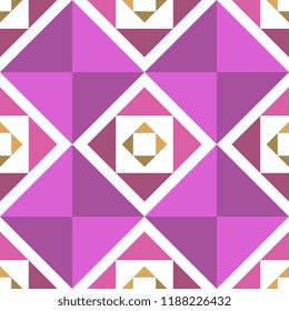 Trendy fashion pattern with geometric abstract background. Vector illustration ready for print.