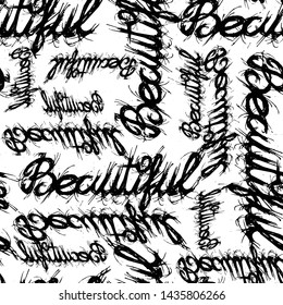 trendy fashion t-shirt beautiful text design 