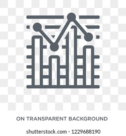 Trendy flat vector Bars Chart Analysis icon on transparent background from Business and analytics collection. High quality filled Bars Chart Analysis