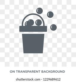 Trendy flat vector Cleaning icon on transparent background from Cleaning collection. High quality filled Cleaning symbol use for web and mobile