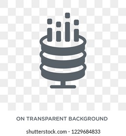 Trendy flat vector Data analytics icon on transparent background from Business and analytics collection. High quality filled Data analytics symbol use for web and mobile