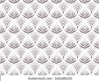 Diseño floral moderno y sin fisuras. Diseño de tejido con fondo de flores vectoriales.