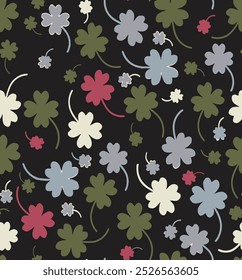 
trendy flower vector textile design, all over seamless pattern wrapping paper design, digital image printing factory