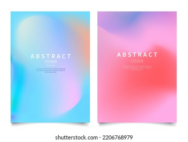 Trendy fluid color gradient abstract background. Colorful Abstract Background. Vector Illustration 