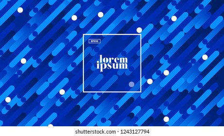 Trendy fluid cover. Cool gradient shapes composition.