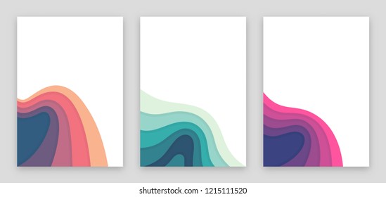 Trendy fluid design geometric background for party, banner, cover, print, promotion, greeting, ad, web page, header, landing, social media. A4 format size. Vector illustration