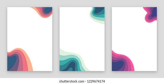 Trendy fluid design geometric background for party, banner, cover, print, promotion, greeting, ad, web page, header, landing, social media. A4 format size. Vector illustration
