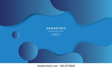 Composición de degradado de flujo de fluido de moda. La composición abstracta de formas dinámicas líquidas. composición de formas fluidas con degradados de moda. Diseño de fondo abstracto líquido. Vector Eps10