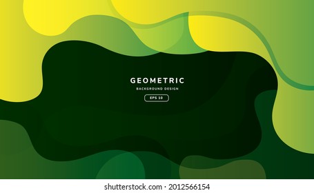 Trendy fluid flow gradient shapes composition. Liquid dynamic shapes abstract composition. fluid shapes composition with trendy gradients. Liquid abstract background design. Eps10 vector