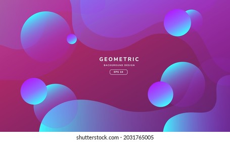 Trendy fluid flow gradient shapes composition. Liquid dynamic shapes abstract composition. fluid shapes composition with trendy gradients. Liquid abstract background design. Eps10 vector