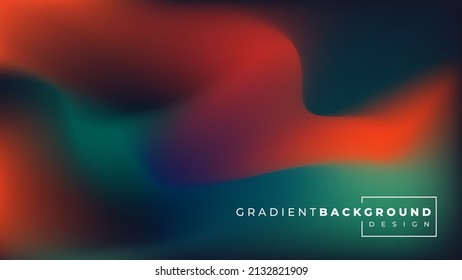 Trendy fluid gradient background, colorful abstract liquid 3d shapes. Futuristic design wallpaper for banner, poster, cover, flyer, presentation, advertising, landing page