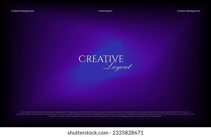 Trendy Fluid Gradient Background, Colorful Abstract Liquid 3d Shapes. Futuristic Design Wallpaper For Banner, Poster, Cover, Flyer, Presentation, Advertising, Landing Page