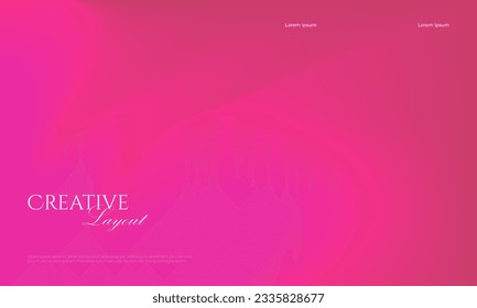 Trendy Fluid Gradient Background, Colorful Abstract Liquid 3d Shapes. Futuristic Design Wallpaper For Banner, Poster, Cover, Flyer, Presentation, Advertising, Landing Page