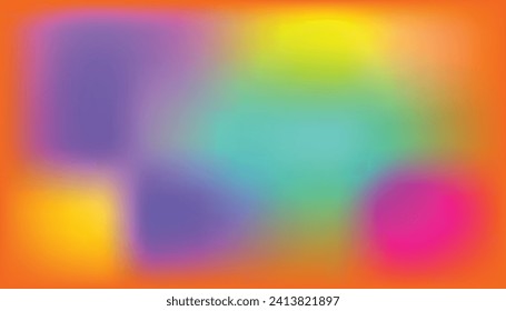 Trendy fluid gradient background, colorful abstract liquid 3d shapes. Futuristic design wallpaper for banner, poster, cover, flyer, presentation, advertising, landing page