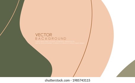 El fondo fluido de moda con líneas para banner, afiches, papel pintado, web y espacio de promoción de medios sociales. Vector