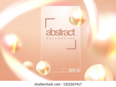 Trendy fluid shape bright gradient colors. Fluid, liquid, ink drops Design Element with Copy Space. Abstract Background Vector Illustration