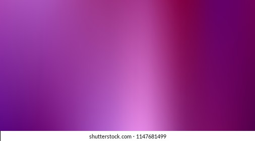 Trendy Foil Hologram Vector Background. Soft Pastel Violet Blurry Gradient Mesh Background. Colored Hipster Liquid Vibrant Holographic Gradient Backdrop. Violet Orchid Iris Lavender Purple