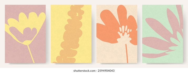 Trendy foliage art background vector.
Canvas art for wallpaper, wall arts, prints, fabric, pattern and packaging. Vector aesthetic modern illustration of leaves and plants.