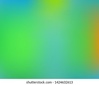 Trendy fresh banner. Creative splash and spreading spot. EPS. Vector illustration cover. Green unique fresh banner of watercolor gradient colors.