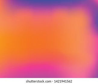 Trendy fresh banner. EPS. Vector illustration flyer. Nice splash and spreading spot. Orange elegant blend glossy texture picture.