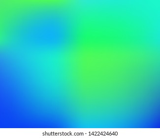 Trendy fresh banner. EPS. Vector illustration layout. Creative splash and spreading spot. Blue unique fresh banner of watercolor gradient colors.