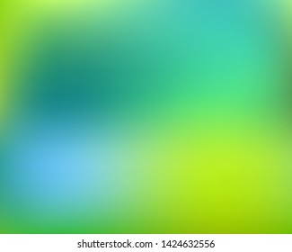 Trendy fresh banner. EPS. Vector illustration presentation. Pretty splash and spreading spot. Green unique fresh banner of watercolor gradient colors.