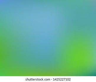 Trendy fresh banner. EPS. Vector illustration invite. Startling splash and spreading spot. Blue unique fresh banner of watercolor gradient colors.