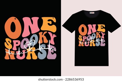 Trendy funny  Halloween graphic vintage typography and lettering t shirt design