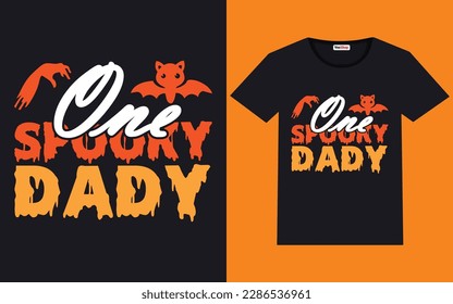 Trendy funny  Halloween graphic vintage typography and lettering t shirt design