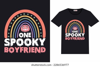 Trendy funny  Halloween graphic vintage typography and lettering t shirt design