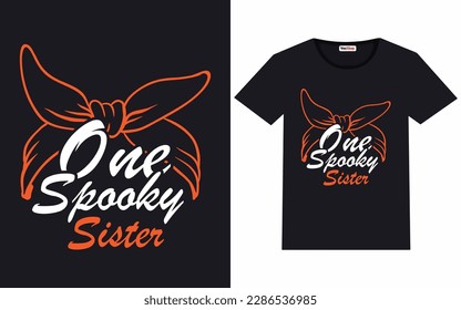Trendy funny  Halloween graphic vintage typography and lettering t shirt design