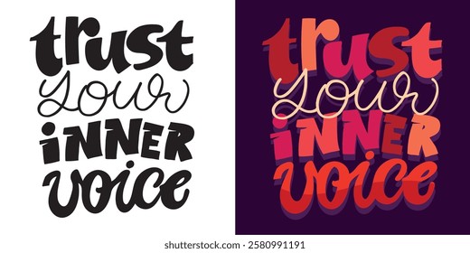 Trendy funny hand drawn doodle lettering quote. Lettering for t-shirt design, mug print, bag print, clothes fashion. 100% hand drawn vector image.