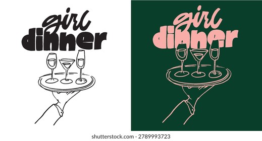 Trendy funny hand drawn doodle lettering quote. Lettering for t-shirt design, mug print, bag print, clothes fashion. 100% hand drawn vector image.
