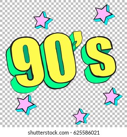 trendy funny patches,illustration in vector format