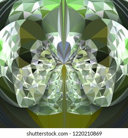 trendy futuristic object