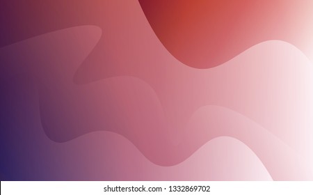 Trendy futuristic wavy backdrop. Vector illustration with geometric shapes layers. Futuristic wavy backdrop. Gradient.