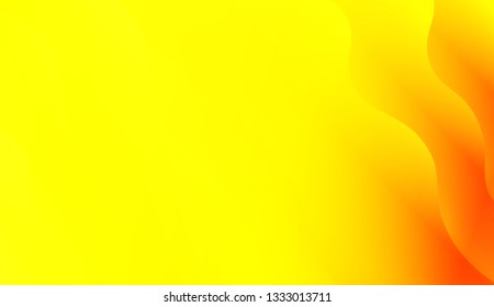 Trendy futuristic wavy backdrop. Vector illustration with geometric shapes layers. Futuristic wavy backdrop. Gradient.