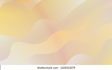 Trendy futuristic wavy backdrop. Vector illustration with geometric shapes layers. Futuristic wavy backdrop. Gradient.