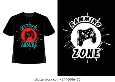 Trendy Gamer T-shirt Design Gaming Apparel