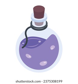 Icono de los componentes de juego de moda Isometric