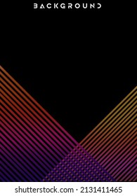 fondo de degradado abstracto geométrico de moda, afiche, volante