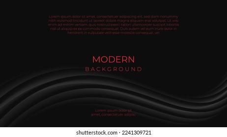 Trendy geometrischer Hintergrund. 3D Flow Form kreatives Design. Flüssiger Wellenhintergrund. Vektorgrafik